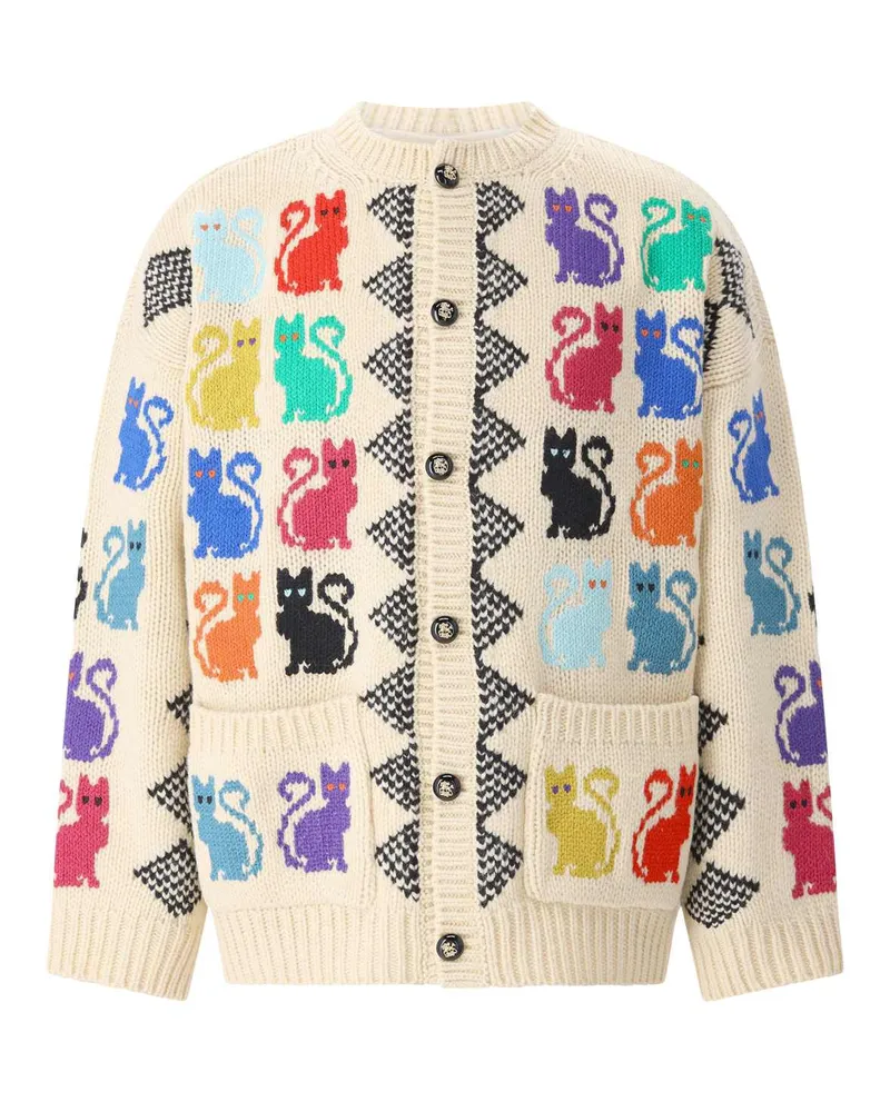 Valentino Garavani Strickjacke mit Muster Multicolor