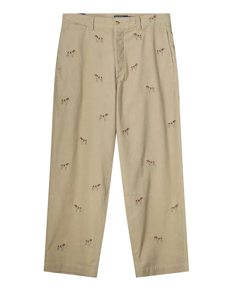 Ralph Lauren Kordsamt Chinohose Beige