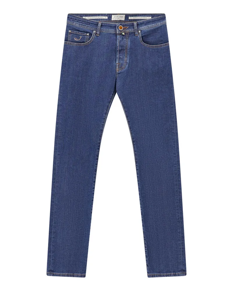 Jacob Cohën Slim-Fit Jeans Dunkelblau