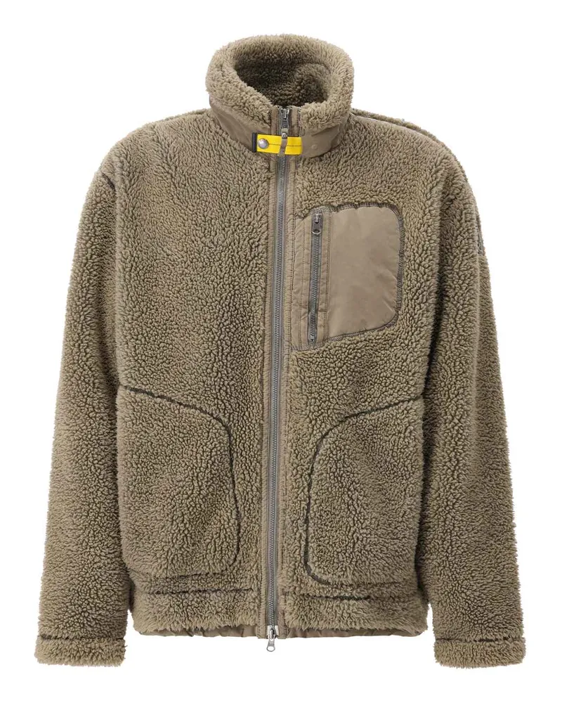 Parajumpers Jacke Kimball mit Teddyfell Dunkelgrün