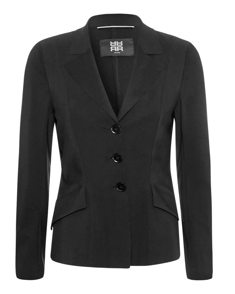Riani Taillierter Blazer aus Stretch Schwarz