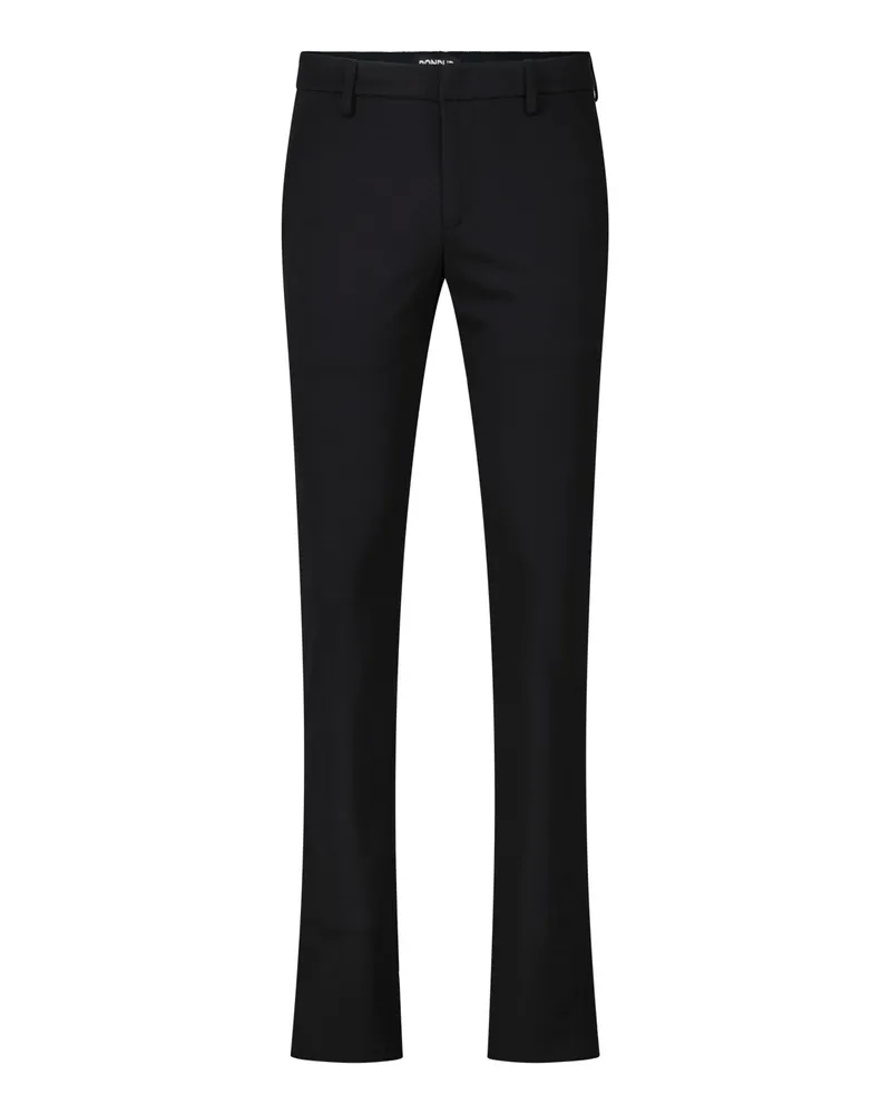 Dondup Klassische Stoffhose Gaubert Schwarz