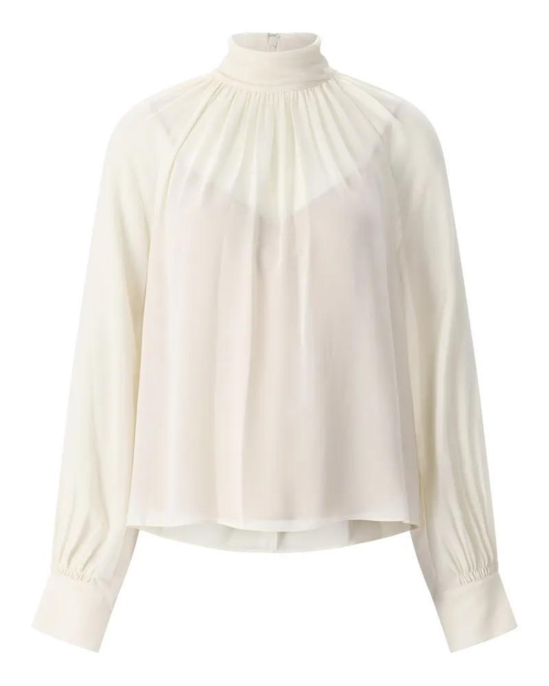 Vince Fließendes Blusenshirt Creme
