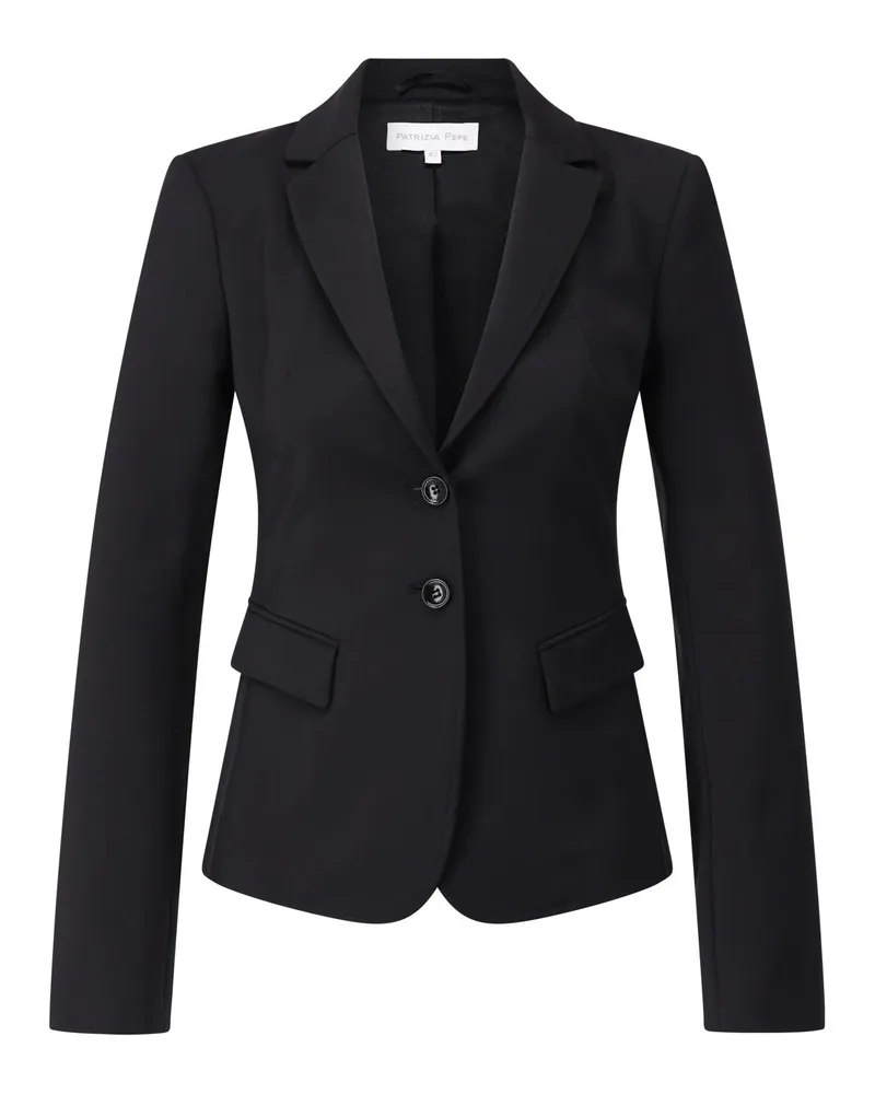 Patrizia Pepe Klassischer Blazer Schwarz