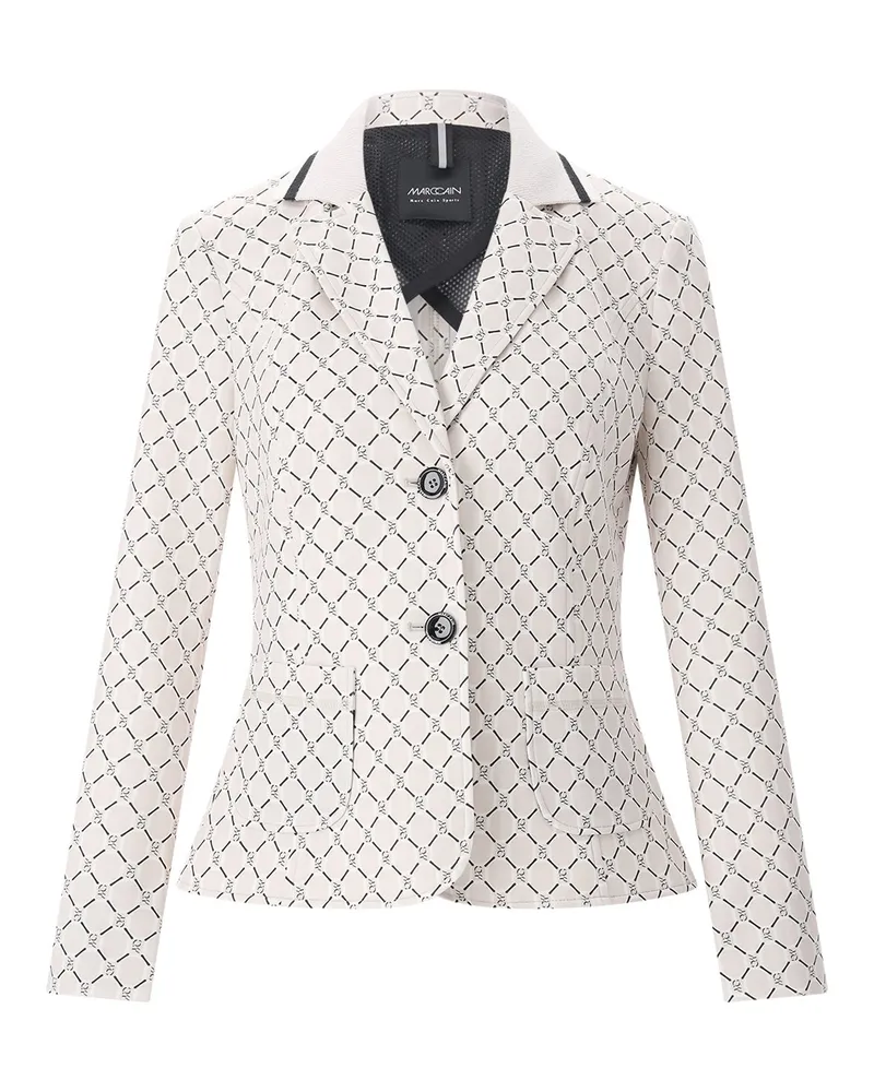 Marc Cain Blazer aus Jersey Beige