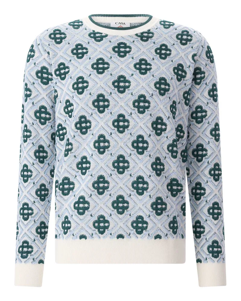 Casablanca Paris Pullover aus Wolle Multicolor