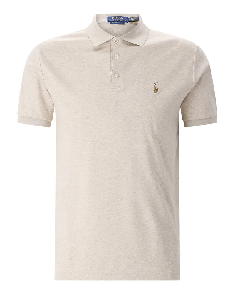 Ralph Lauren Custom Slim-Fit Poloshirt Beige