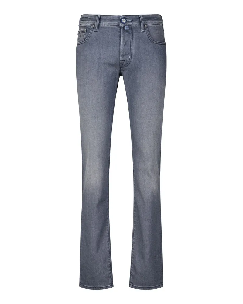 Jacob Cohën Slim-Fit Jeans Bard Grau
