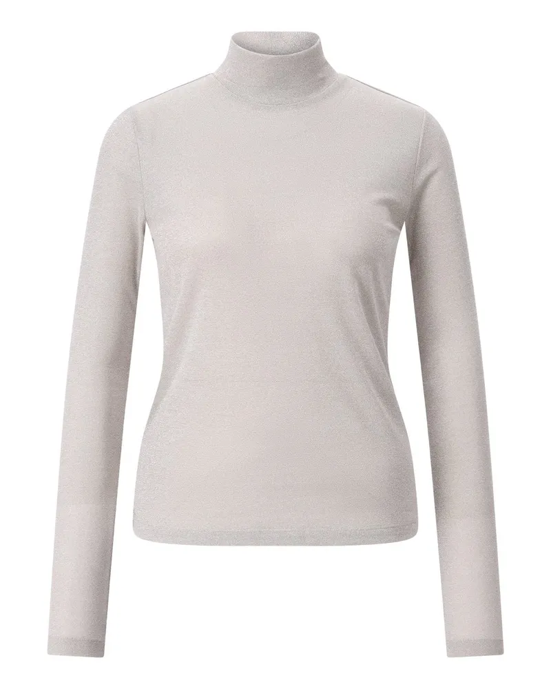 Riani Langarmshirt mit Glitzereffekt Gold