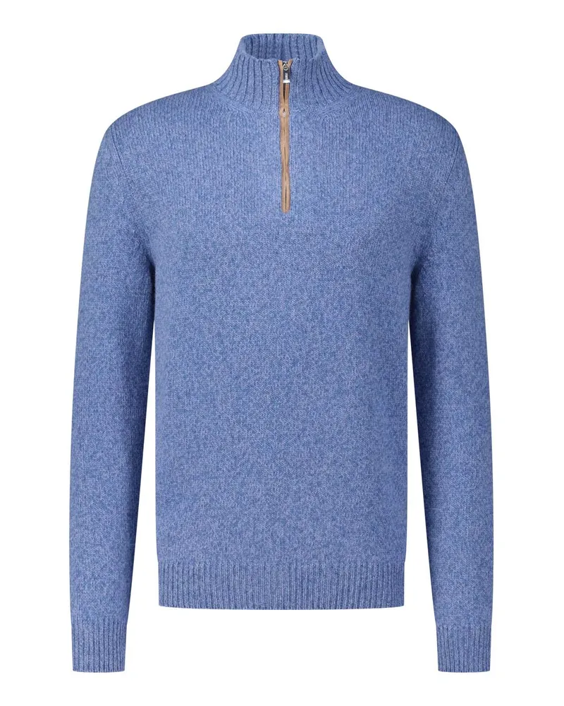 Fedeli Pullover aus Kaschmir Hellblau