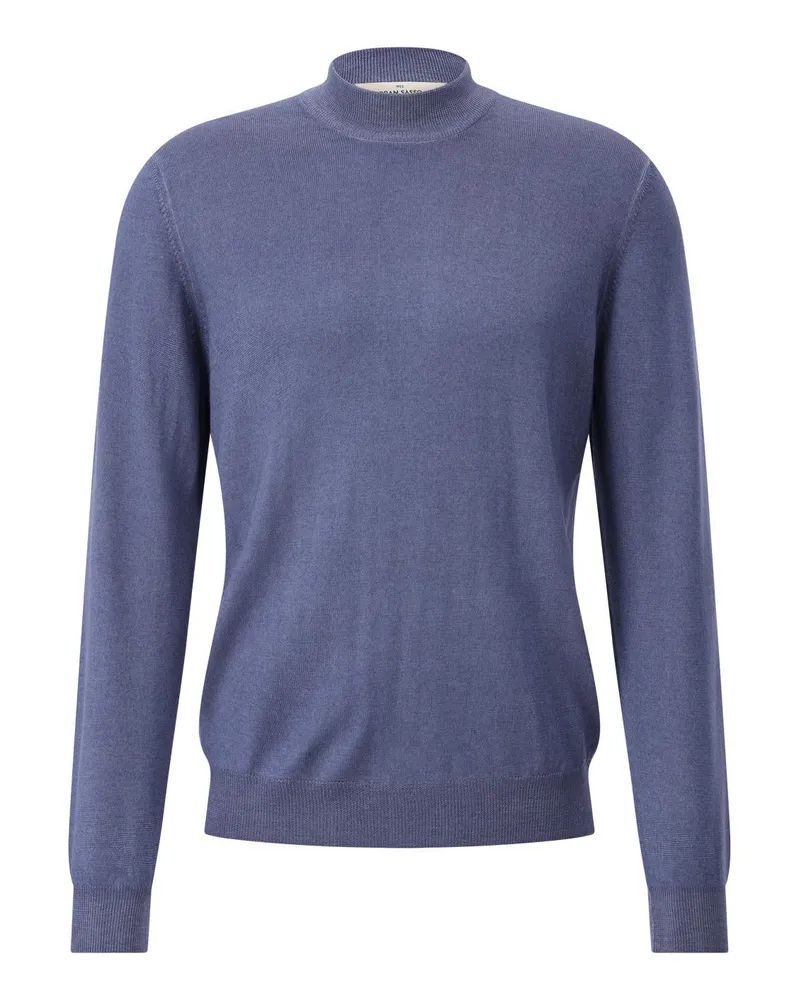 Gran Sasso Strickpullover aus Wolle Blau