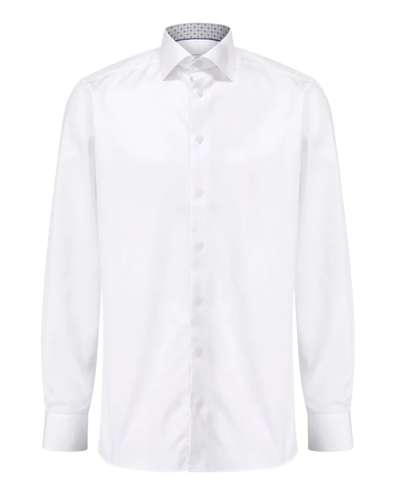 Eton Regular-Fit Hemd Weiß