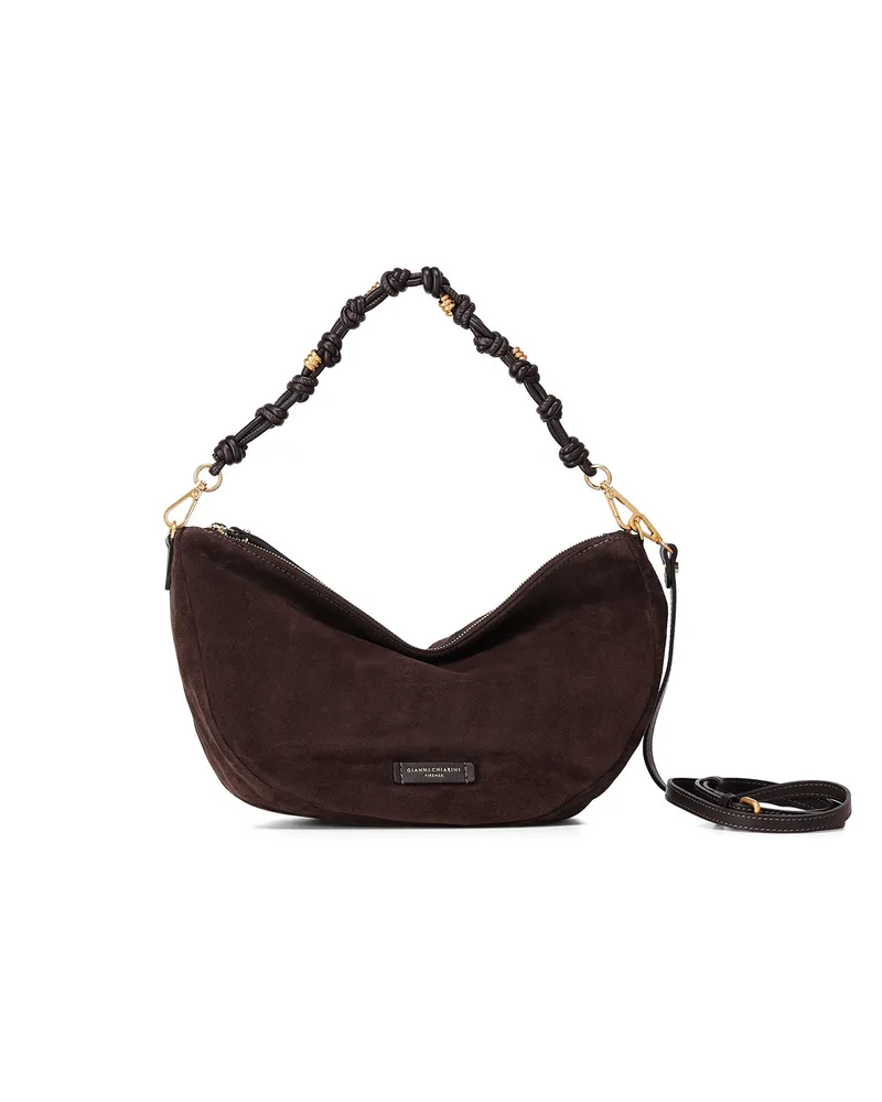 Gianni Chiarini Tasche Cleo aus Veloursleder Braun