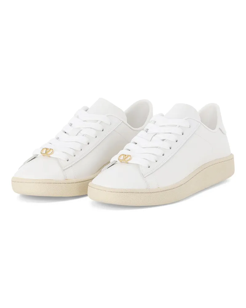 Valentino Garavani Sneaker aus Leder Weiß