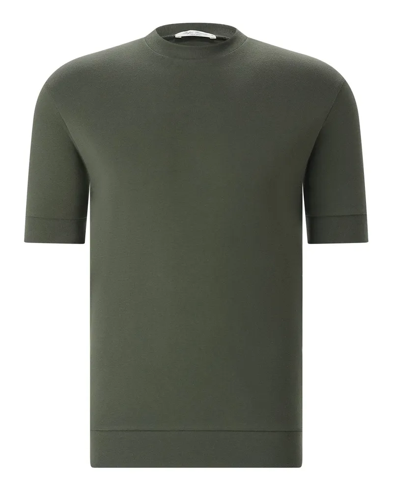 Stefan Brandt T-Shirt Urpima Dunkelgrün