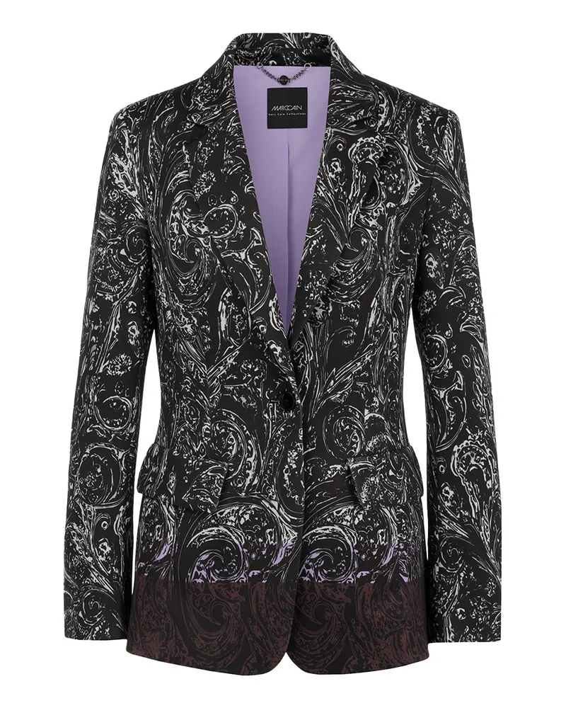 Marc Cain Blazer aus Jersey Schwarz