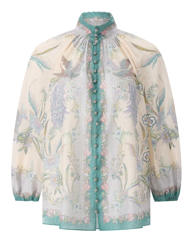 Zimmermann Bluse Indra Billow Multicolor