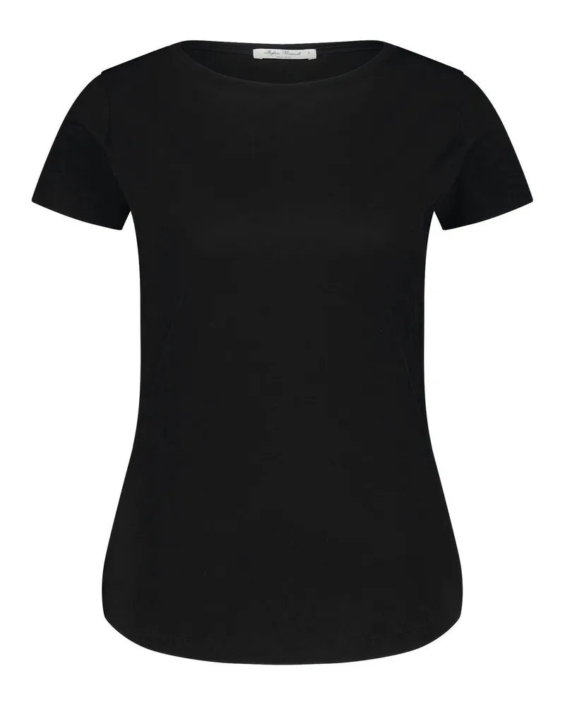 Stefan Brandt T-Shirt Fanny aus Baumwolle Schwarz
