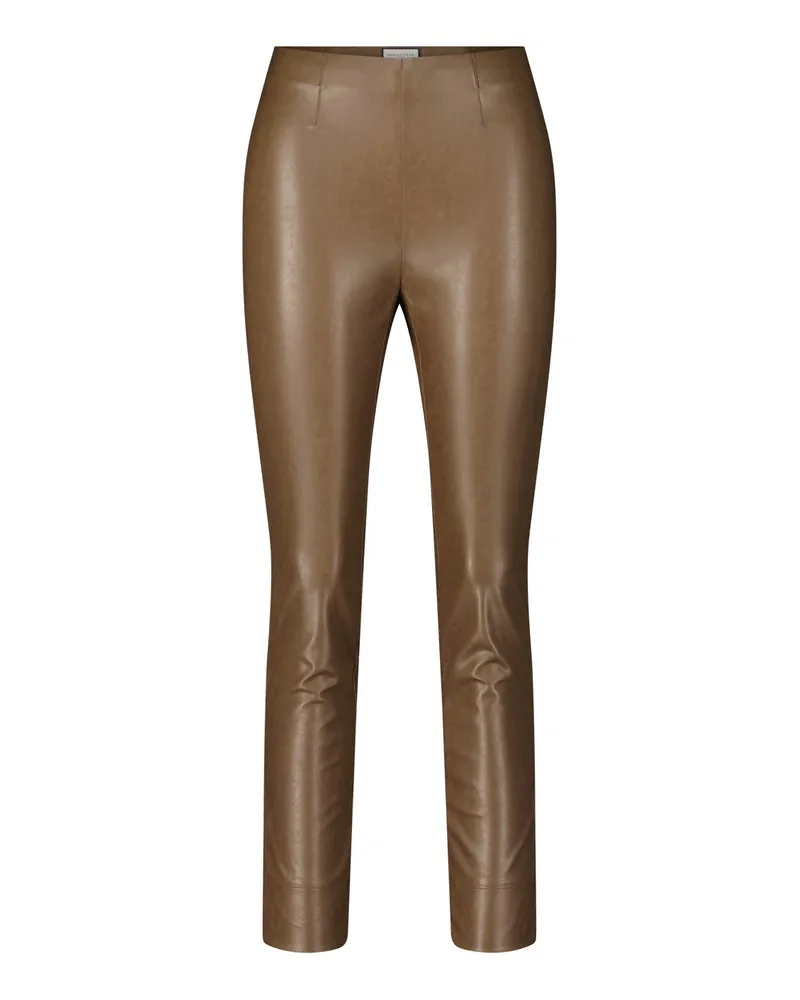 SEDUCTIVE  Schlupfhose Sabrina aus Lederimitat Braun