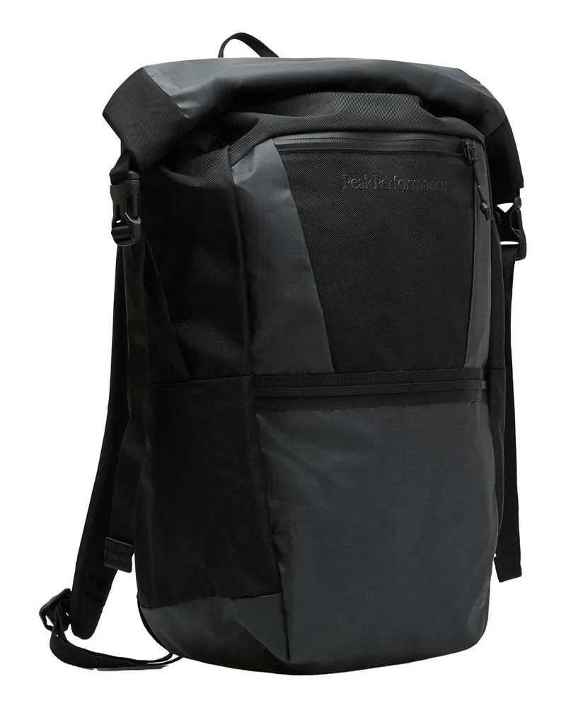 Peak Performance Rolltop Rucksack Schwarz