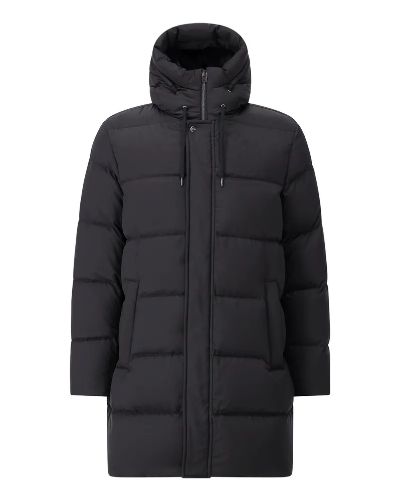 Herno Jacke mit Daunen-Feder-Füllung Schwarz