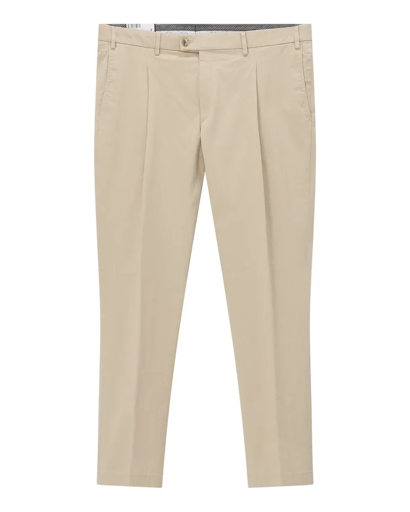 Hiltl Chinohose aus Baumwolle Beige