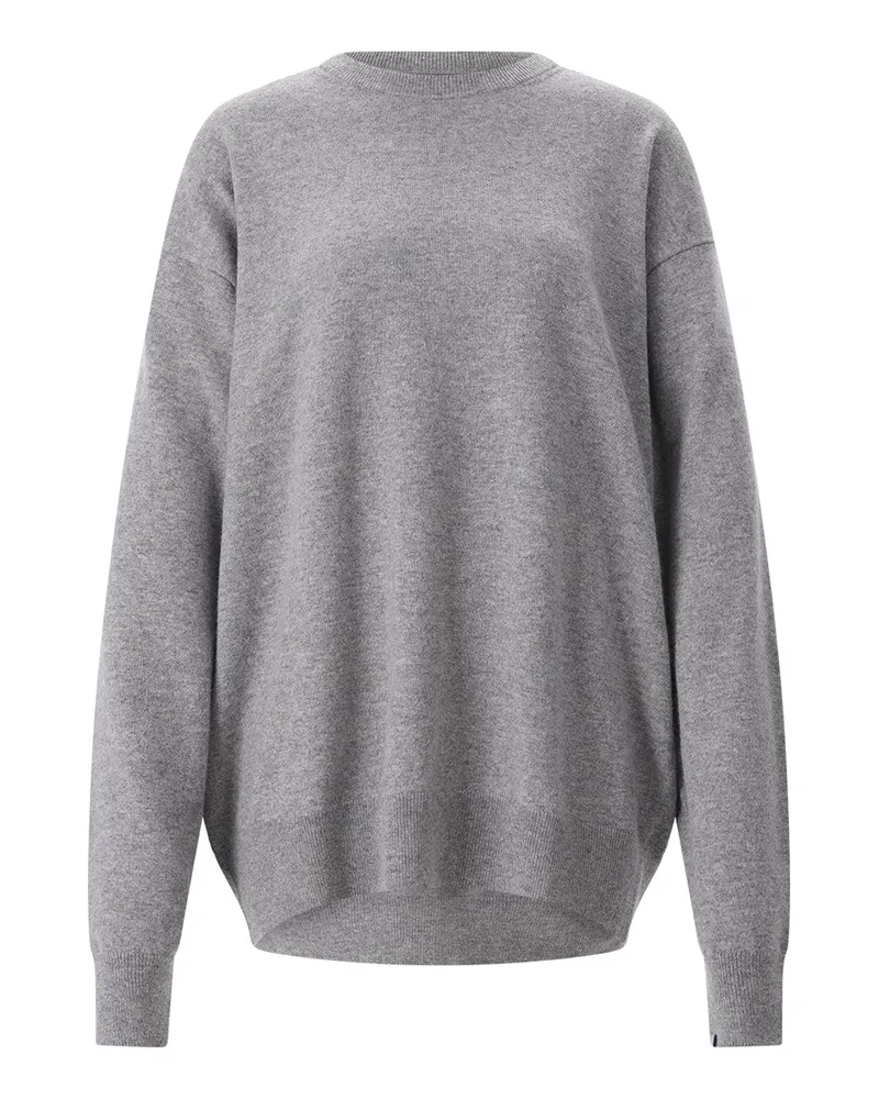 extreme cashmere Pullover April aus Kaschmir Grau