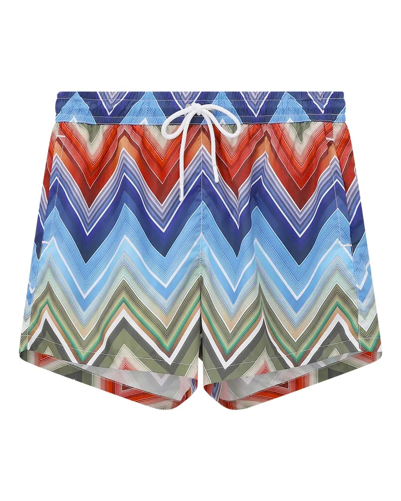 Missoni Badeshorts mit Muster Multicolor