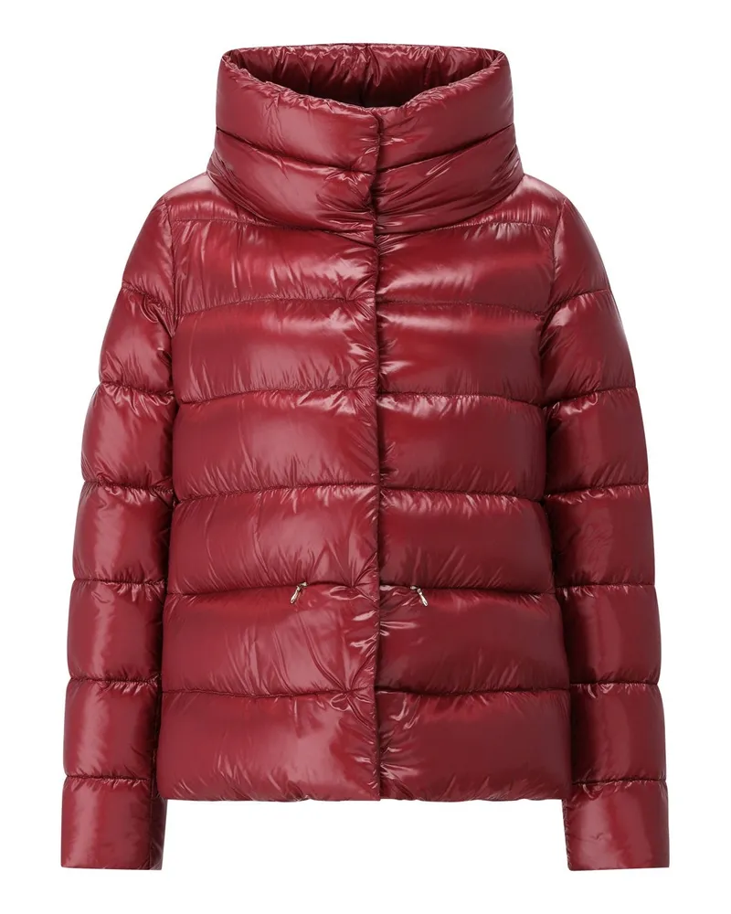 Herno Steppjacke mit Daunen Dunkelrot