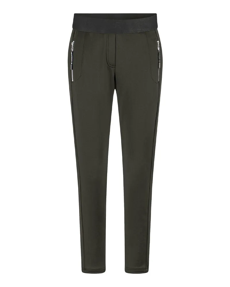 RAFFAELLO ROSSI  Hose Natina Ribbon Dunkelgrün
