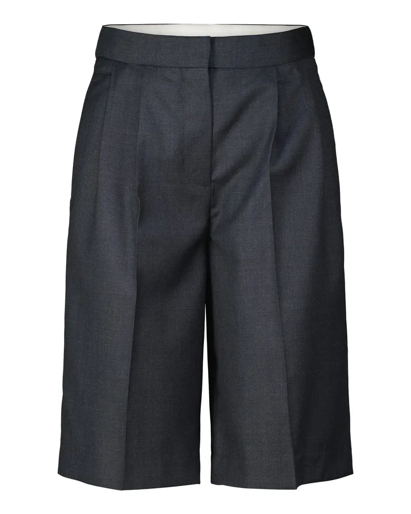 LOULOU Bermuda-Shorts Soan aus Schurwolle Anthrazit