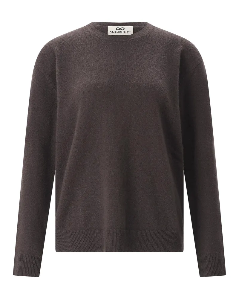 SMINFINITY Pullover aus Kaschmir Braun