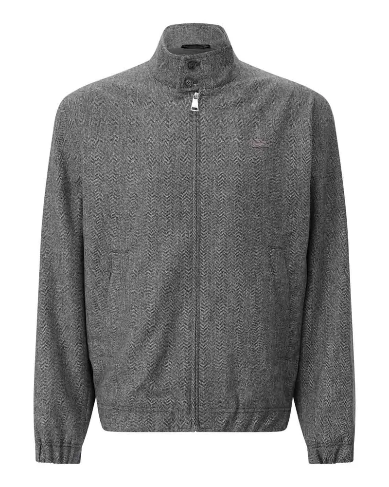 Lacoste Blousons aus Wolle Schwarz