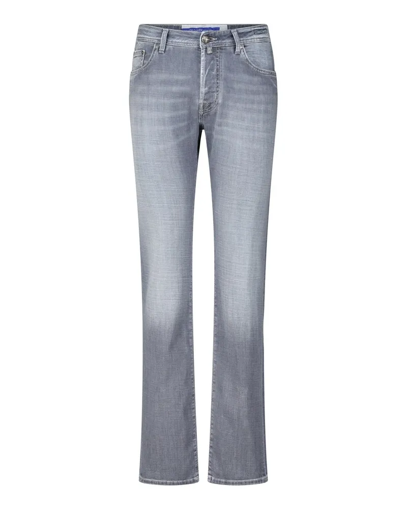 Jacob Cohën Slim-Fit Jeans Grau