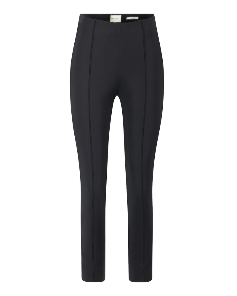 SEDUCTIVE  Figurbetonte Hose Capri Schwarz