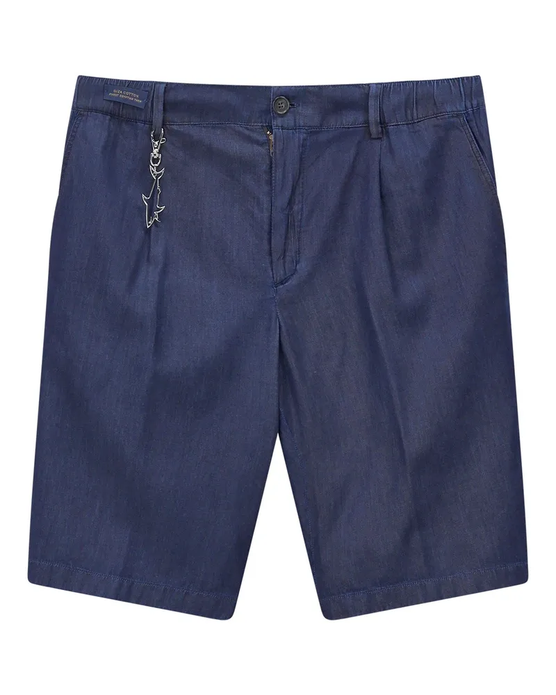 Paul & Shark Shorts aus Baumwolle Dunkelblau