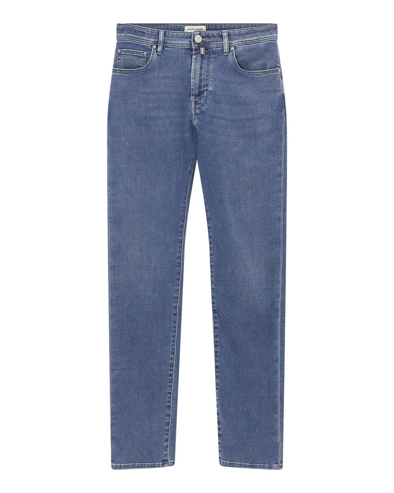 Jacob Cohën Slim-Fit Jeans Bard Blau