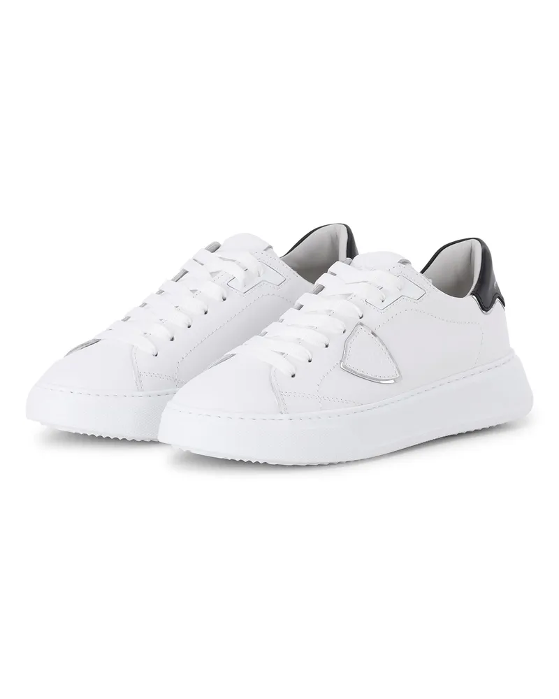 Philippe Model Sneaker Temple Low Weiß