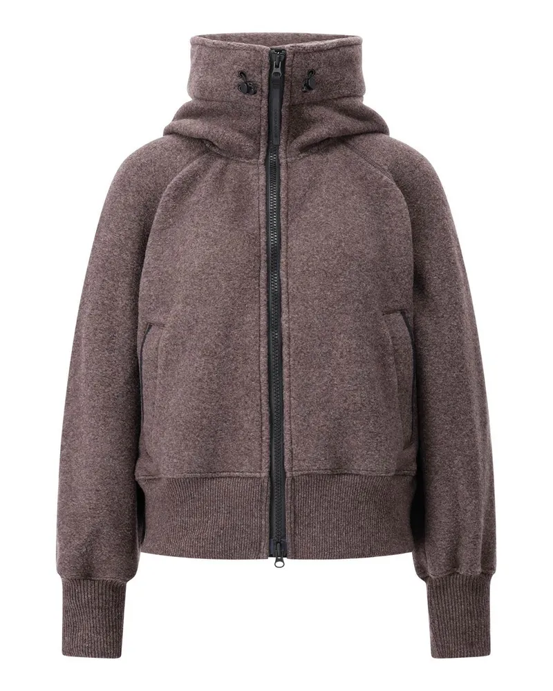 Canada Goose Bomberjacke Chilliwack aus Fleece Braun