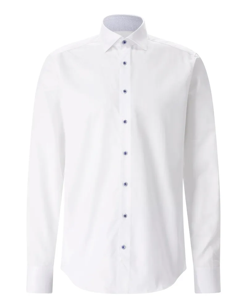 Stenströms Slimline Hemd Weiß