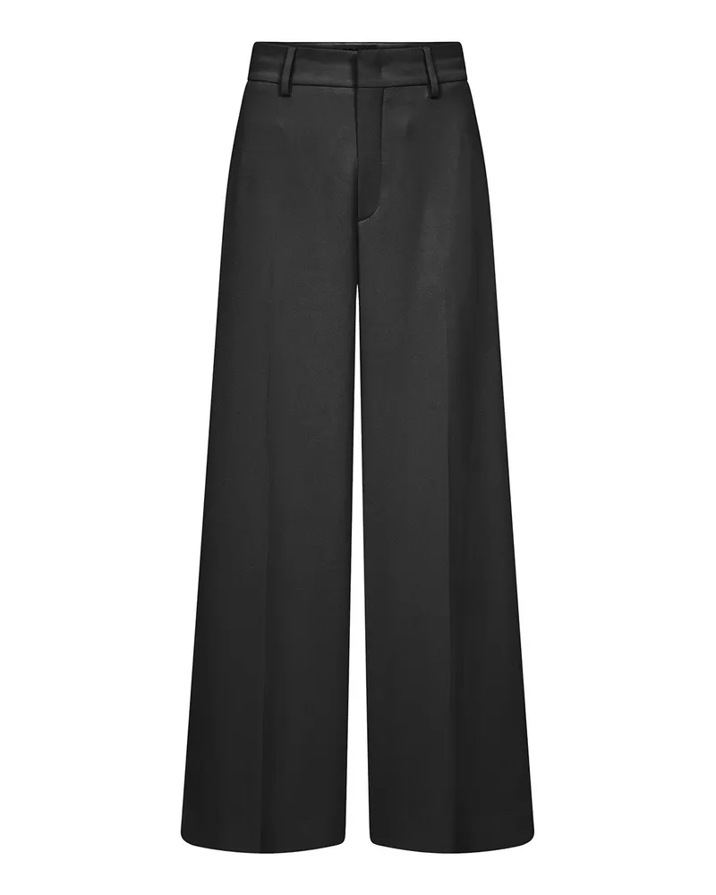 Rossi Stoffhose Wide-Fit Ivon Schwarz