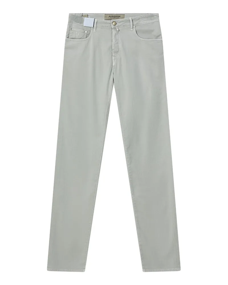 Hand Picked Slim-Fit Jeans Ravello Grau