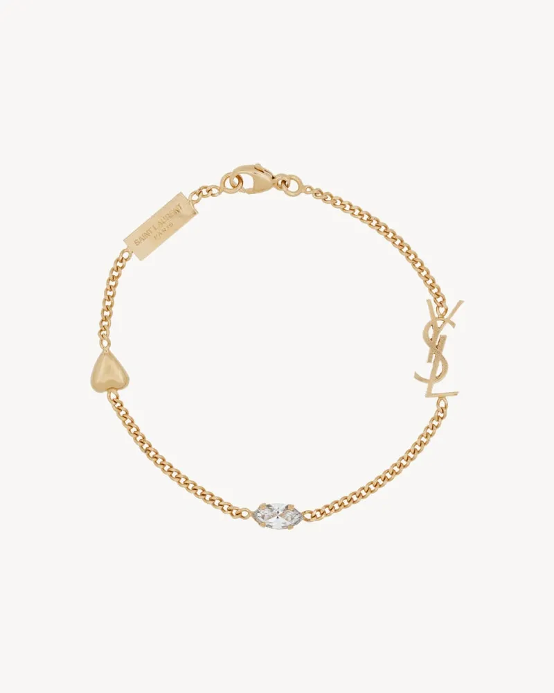 Saint Laurent Cassandre Armband Gold