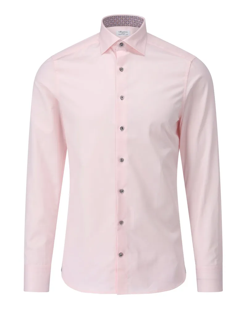 Stenströms Slim-Fit Hemd aus Cotton-Twofold Rosa