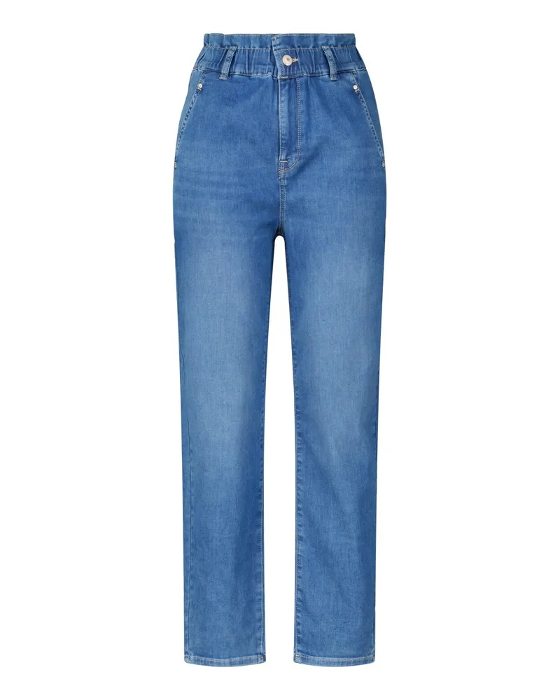 RAFFAELLO ROSSI  Paperbag Jeans Riana Blau
