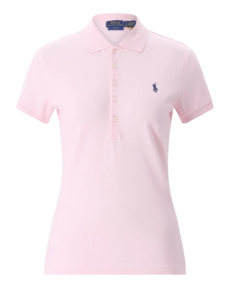 Ralph Lauren Slim-Fit Poloshirt Rosa