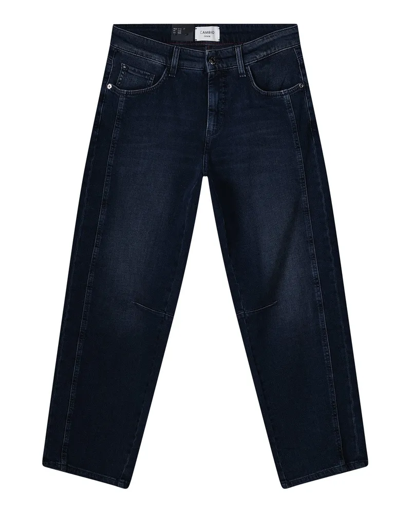 Cambio Wide-Fit Jeans Elia Dunkelblau