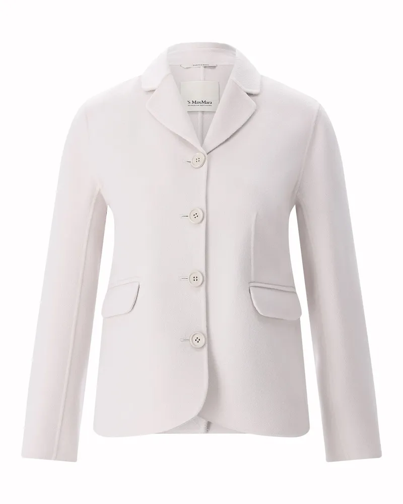 Max Mara Jacke Magia aus Wolle Creme