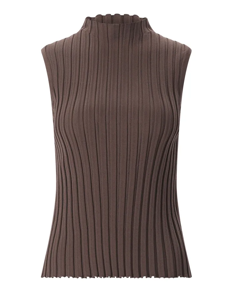 Max Mara Top Bautta Braun