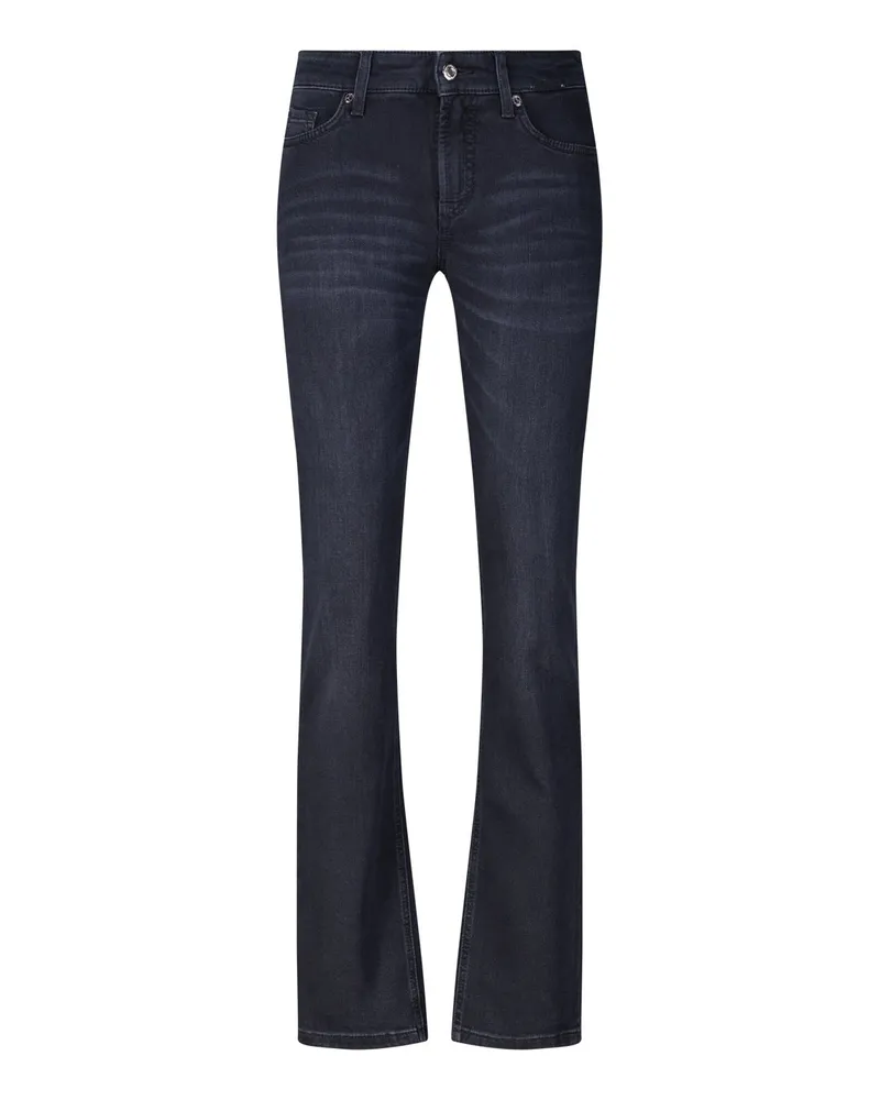 Cambio Slim-Fit Jeans Piper long Schwarz